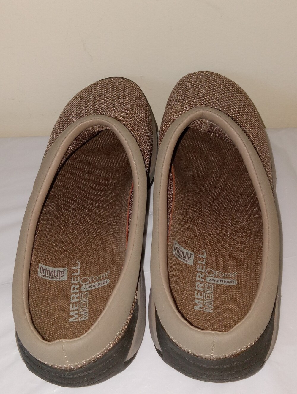Merrell Tan Ebcore Breeze Mesh Cushioned Mules 10 - Picture 5 of 10